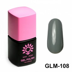 Гель-лак Мир Леди сверхстойкий - Светло серый GLM-108